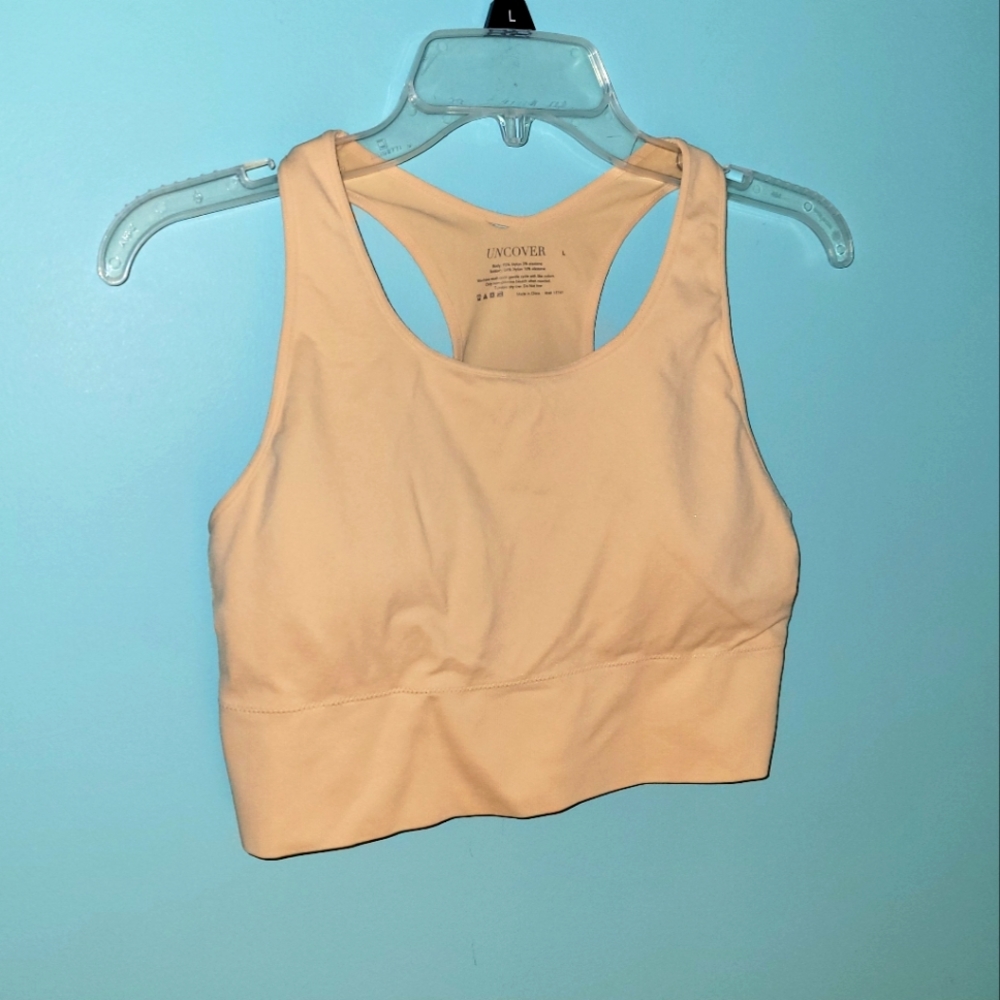 Uncover Brand Nude Full Coverage Bra sz. Large